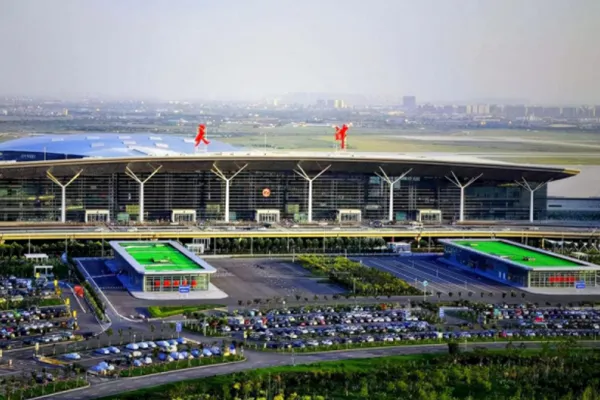 Aéroport de Tianjin Binhai : Station de Climatisation n°2 dans la Zone Est