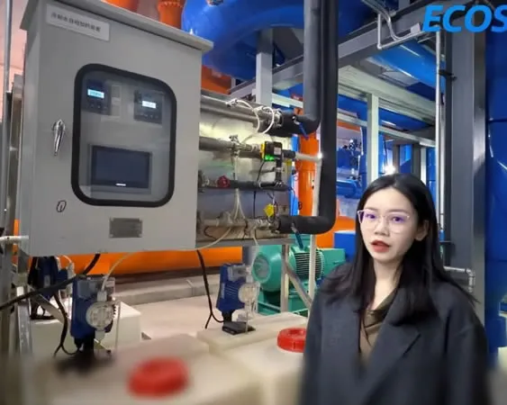 Système de Dosage Chimique Intelligent Automatique pour un Centre Commercial