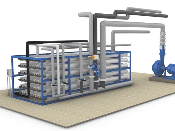 Équipement d'osmose inverse