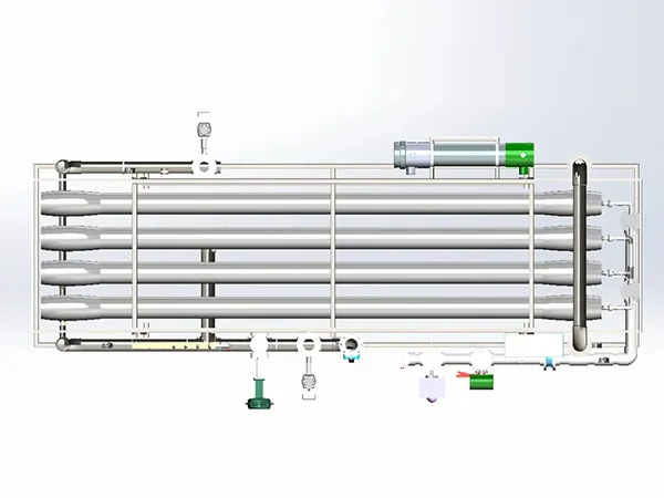 Système de filtration membranaire par nanofiltration