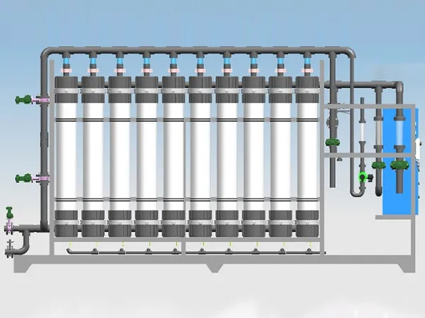 Système d'ultrafiltration en membranes